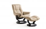 Stressless Mayfair Large Recliner Chair & Footstool (Classic Base) 