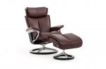 Stressless Magic Large Recliner Chair & Footstool (Signature Base)