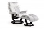 Stressless Magic Small Recliner Chair & Footstool (Classic Base) 