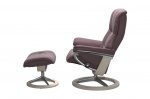 Stressless Mayfair Medium Recliner Chair & Footstool (Signature Base)