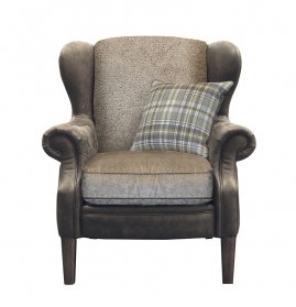 Alexander & James Hudson Wing Chair (Fabric Pack - Option 5)