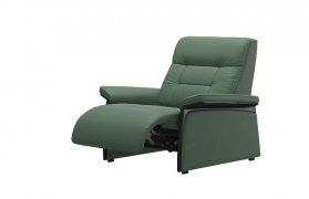 Stressless Mary Power Recliner Chair & Headrest (Wood Arm)