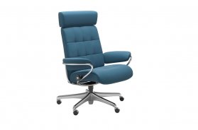 Stressless London Office Chair With Adjustable Headrest