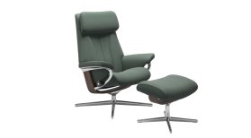 Stressless Paul Medium Recliner Chair & Footstool (Cross Base)