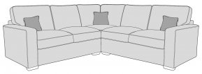 Buoyant Chicago Large Corner Sofa Standard Back (L2, CO, R2)