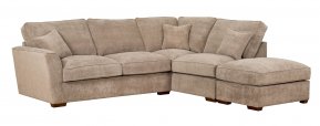 Buoyant Fantasia Standard Back Corner Sofa With Footstool  (L2, RFC, P)