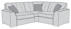 Buoyant Kennedy Small Corner Sofa (L1,Cor, R1)