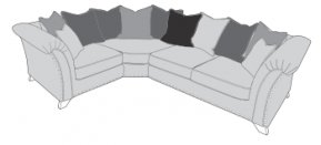 Buoyant Vesper Pillow Back Corner Sofa (L1 Corner R2)