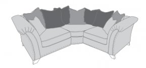 Buoyant Vesper Pillow Back Corner Sofa (L1 Corner R1)