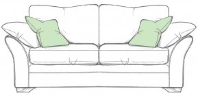 Whitemeadow Sadler Large Sofa