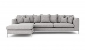 Whitemeadow Lorenzo Large Pillow Back Chaise Sofa LHF