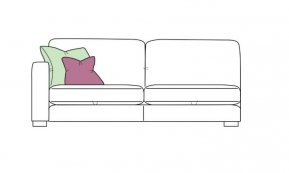 Whitemeadow Bergen 1 Arm 3 Seat Sofa Left Hand Facing