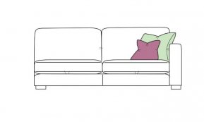 Whitemeadow Bergen 1 Arm 3 Seat Sofa Right Hand Facing