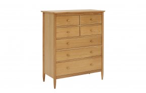 Ercol Teramo Bedroom 7 Drawer Tall Wide Chest [2684]