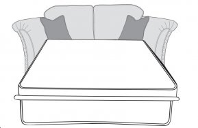 Buoyant Vesper Standard Back 2 Seater Sofabed
