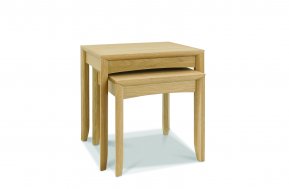 Bentley Designs Bergen Oak Nest of Lamp Tables [8101-07]