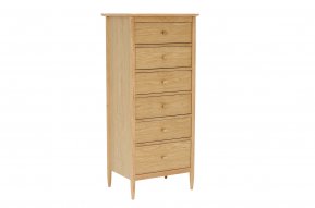 Ercol Teramo Bedroom 6 Drawer Tall Chest [2685]