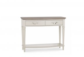 Bentley Designs Montreux Grey Washed Oak & Soft Grey Console Table [6290-19]