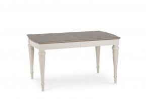 Bentley Designs Montreux Grey Washed Oak & Soft Grey 4-6 Extension Table [6290-2]