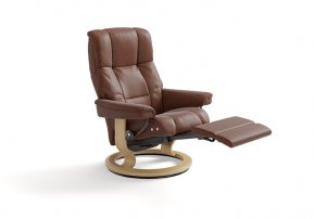 Stressless Mayfair Medium Power Dual Motor Recliner Chair (Legs & Back)