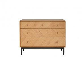 Ercol Monza Bedroom 5 Drawer Wide Chest [4186]