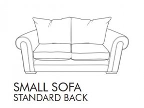 Whitemeadow Titan Small Sofa (Standard Back)