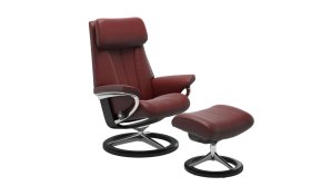 Stressless Paul Large Recliner Chair & Footstool (Signature Base)