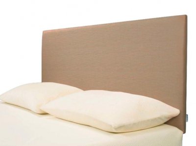 Tempur Ardennes Plain Headboard (Caramel Colour): Single 90cm (3')