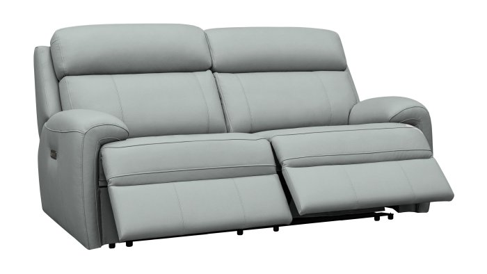 G Plan Hardy Three Seater Double Power Headrest & Lumbar Recliner Sofa With USB