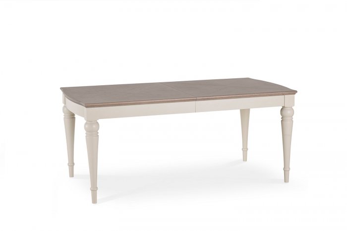 Bentley Designs Montreux Grey Washed Oak & Soft Grey 6-8 Extension Table [6290-3]