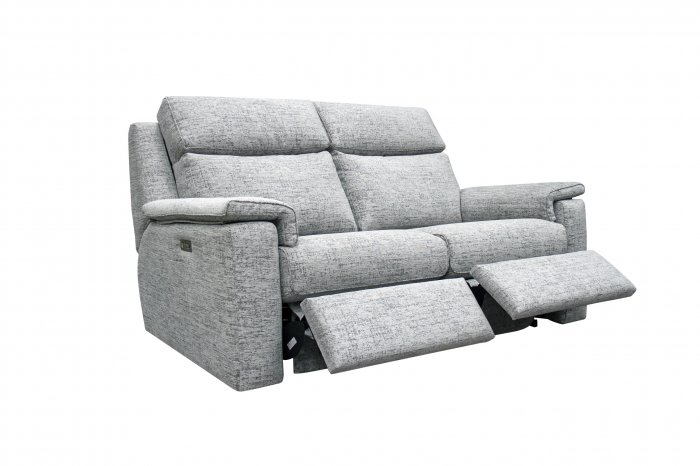 G Plan Ellis Large Double Power Headrest & Lumbar Recliner Sofa