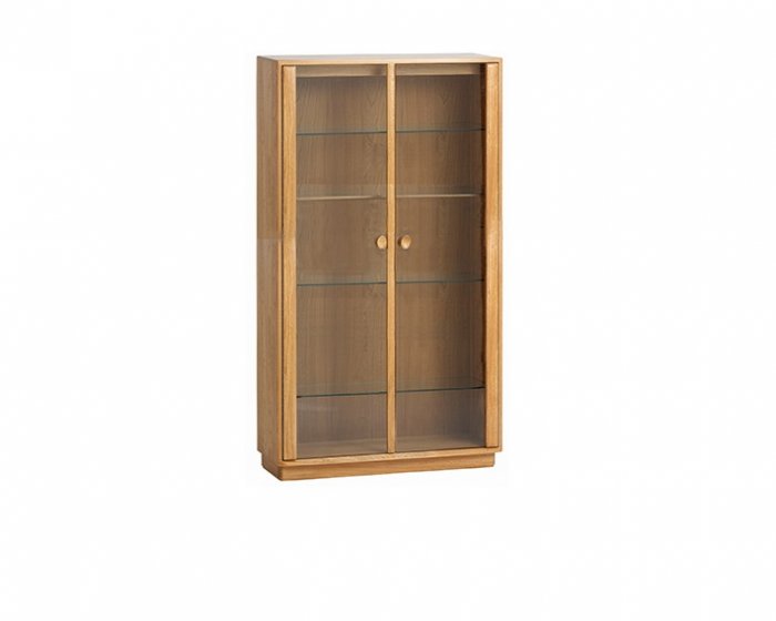 Ercol Windsor Medium Display Cabinet [3846]