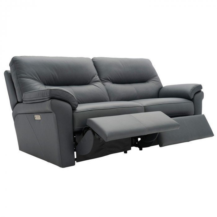 G Plan Seattle Two Seater Double Power Recliner & Lumbar Sofa